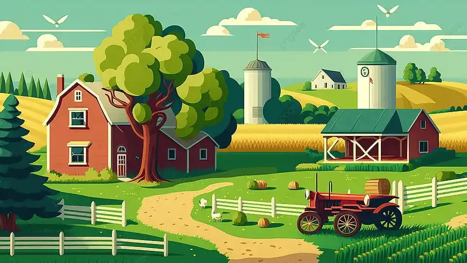Farm illustration